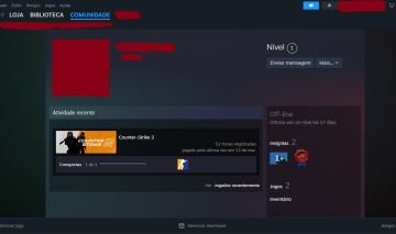 Conta de Counter Strike 2 (Steam desbloqueada)