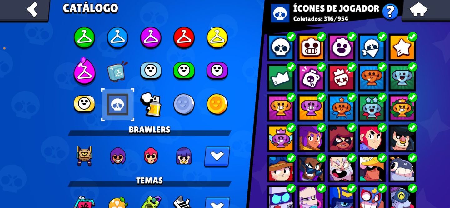 CONTA DE BRAWL STARS[25197 troféus+ rank max:mítico 1]
