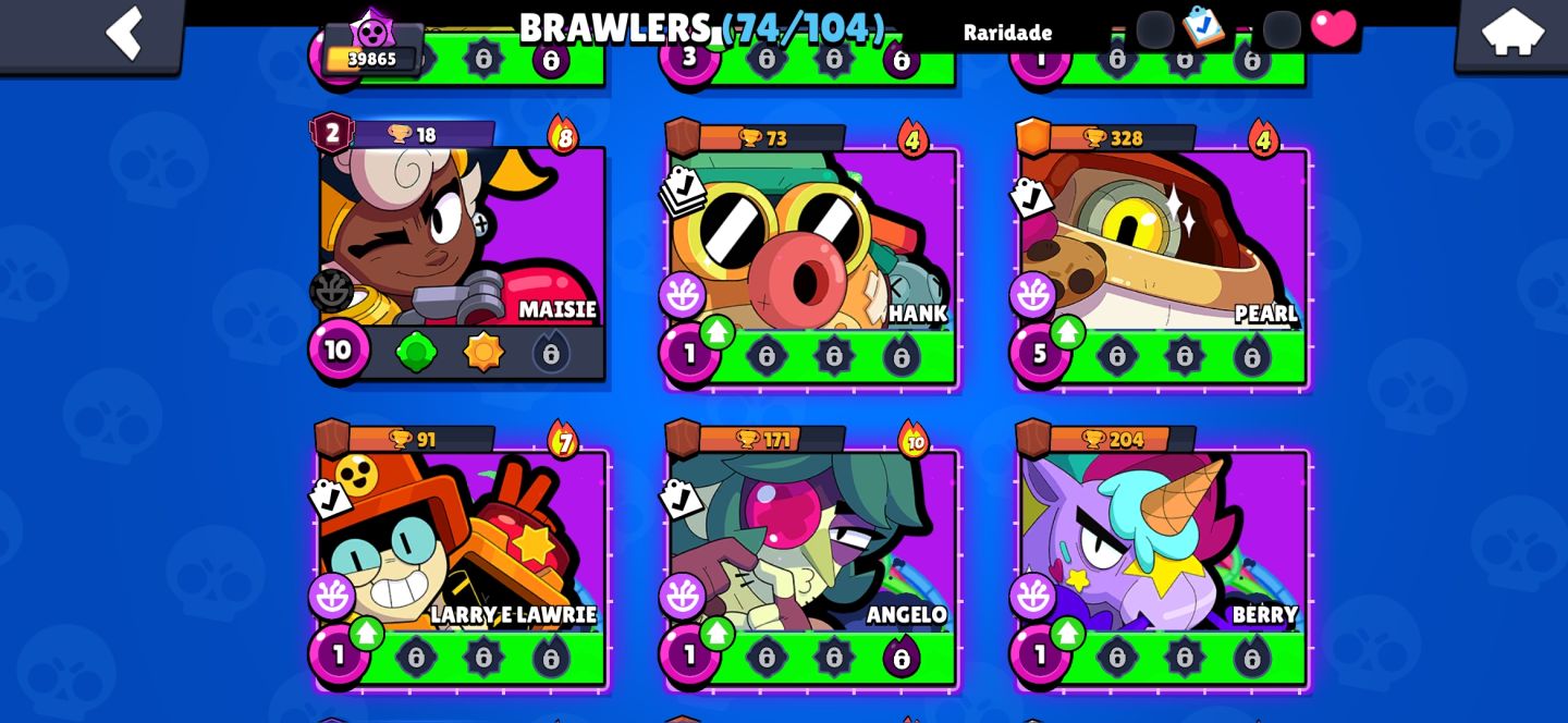 Conta de braws stars rara
