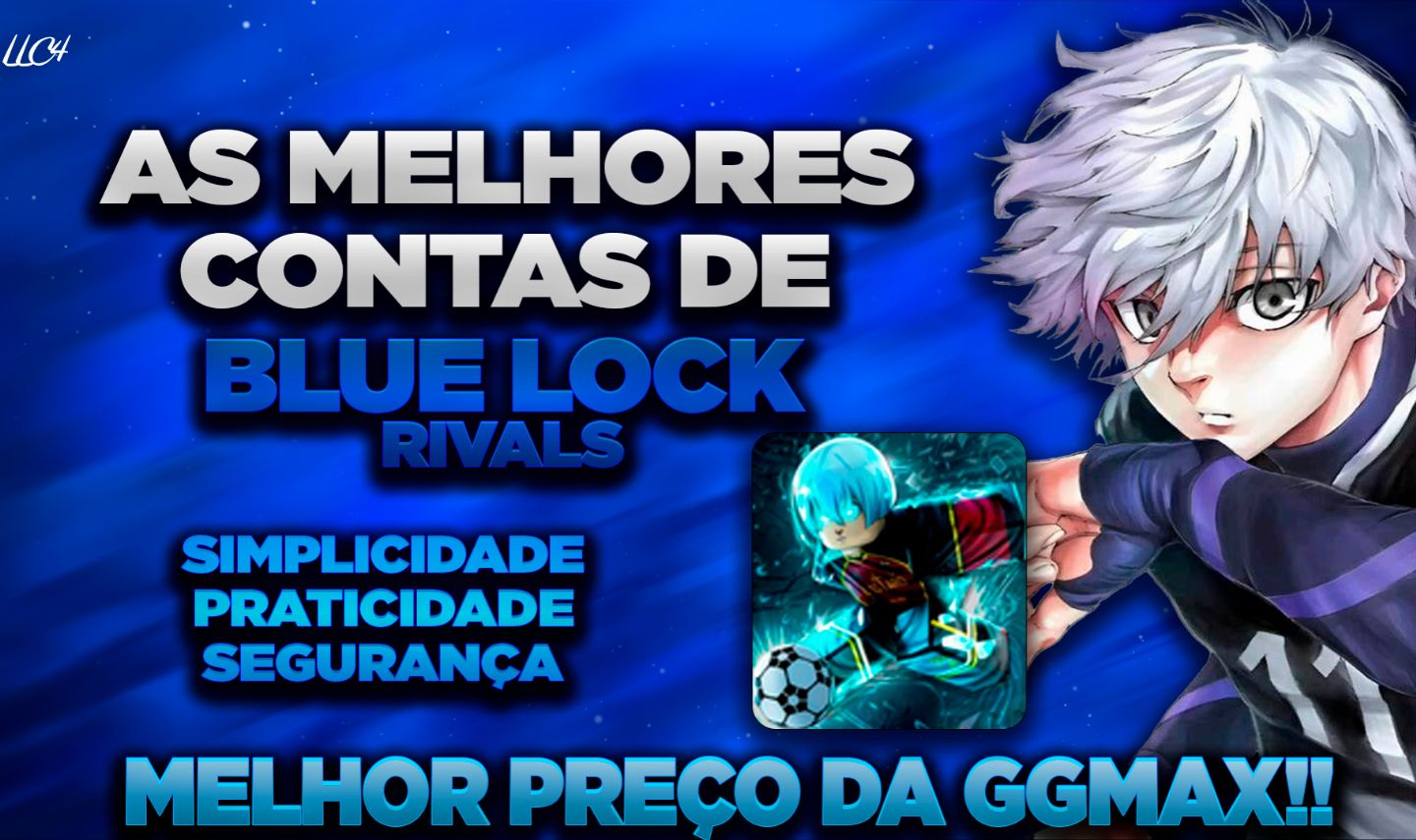 [MELHOR PREÇO] CONTAS BLUE LOCK RIVALS