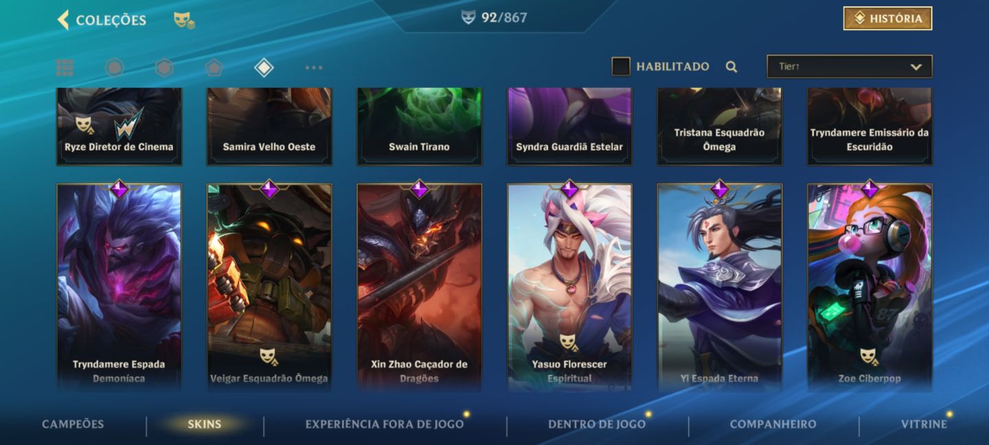 CONTA WILD RIFT 5 ANOS