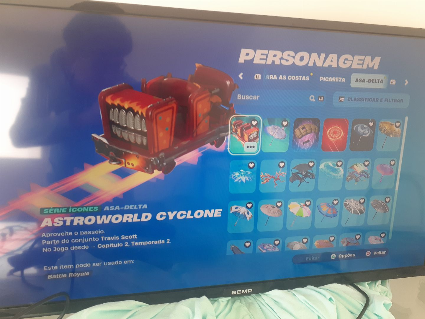 Conta braba de fortnite
