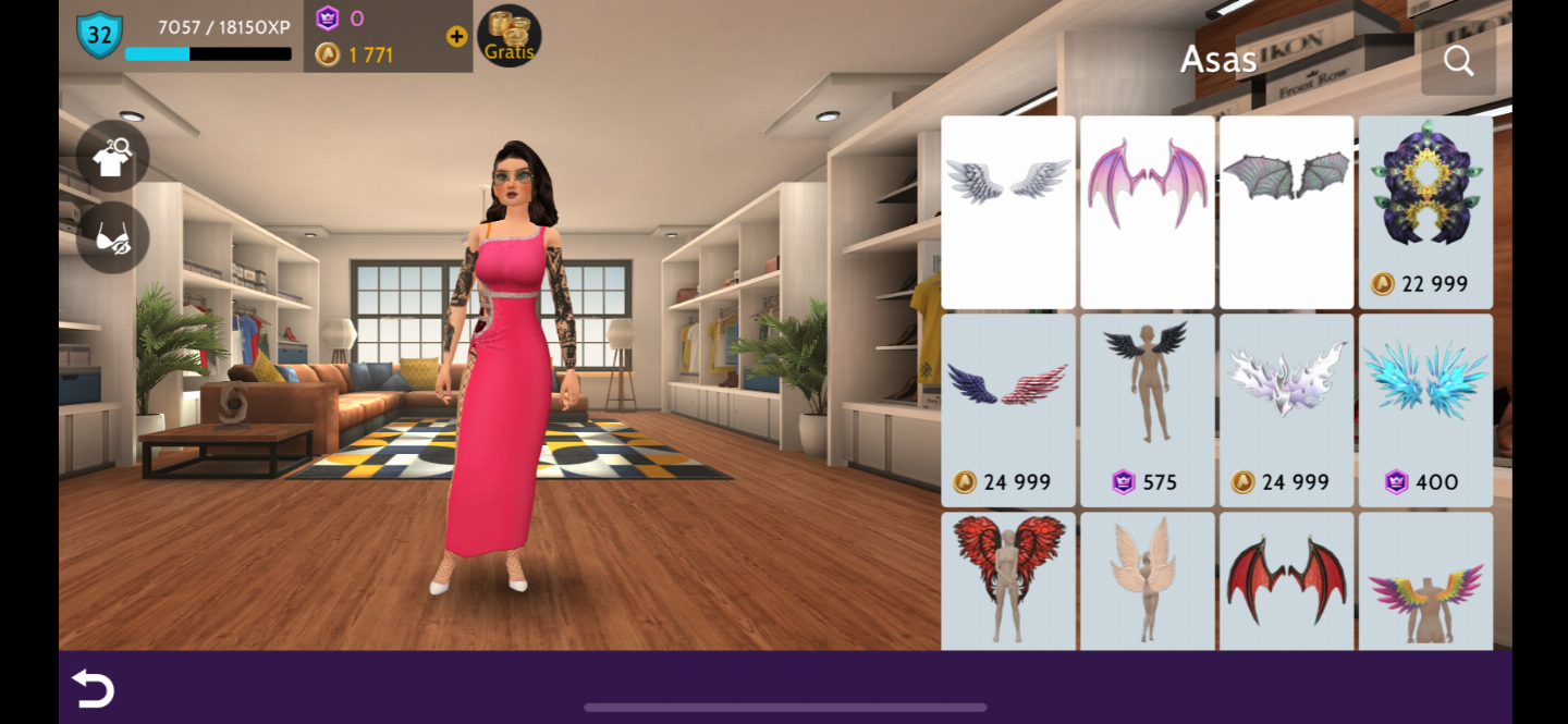 CONTA FEMININA AVAKIN LVL32
