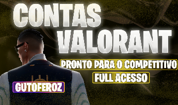 Contas Smurf Valorant - FULL ACESSO(ENTREGA MANUAL)