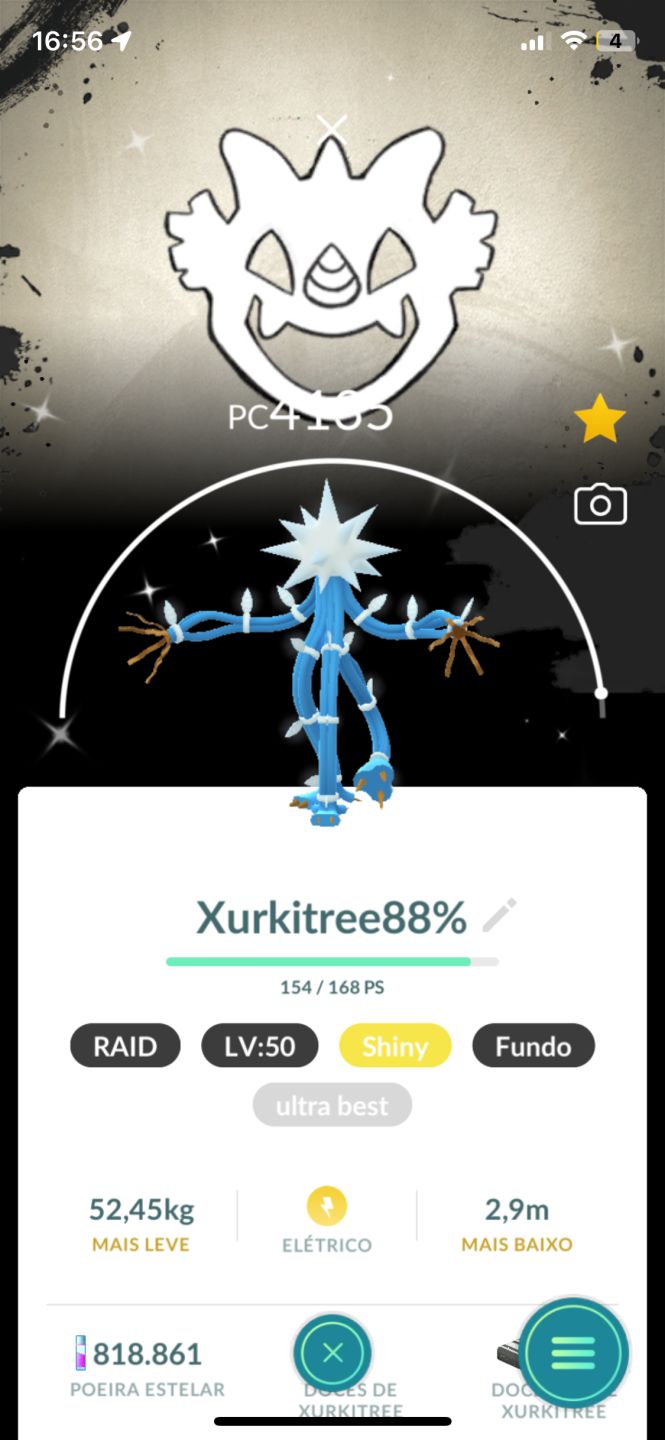 Conta Pokémon go para já começar o jogo bem.