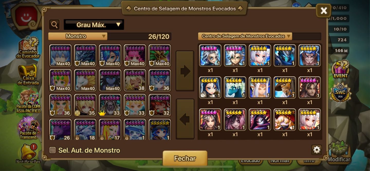 Conta com LD Euldong (Light Dokkaebi lord) + Leah + Tablo. Vários 5 para RTA