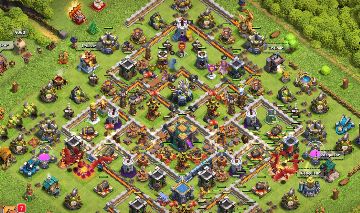 Conta clash of clans CV 14