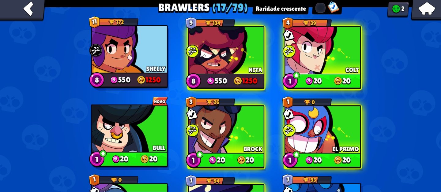 Conta Brawl Stars Premium FULL ACESS