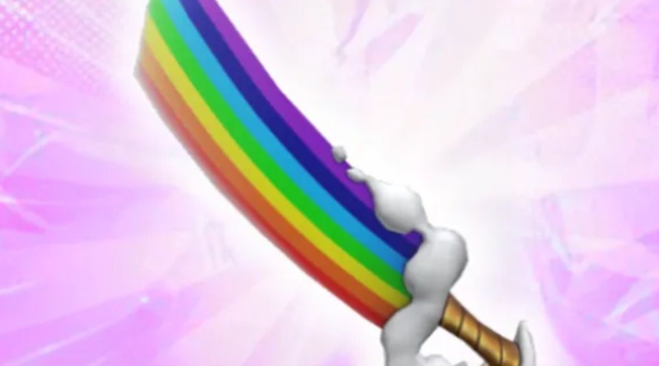 Rainbow faca mm2 super barato!!!!