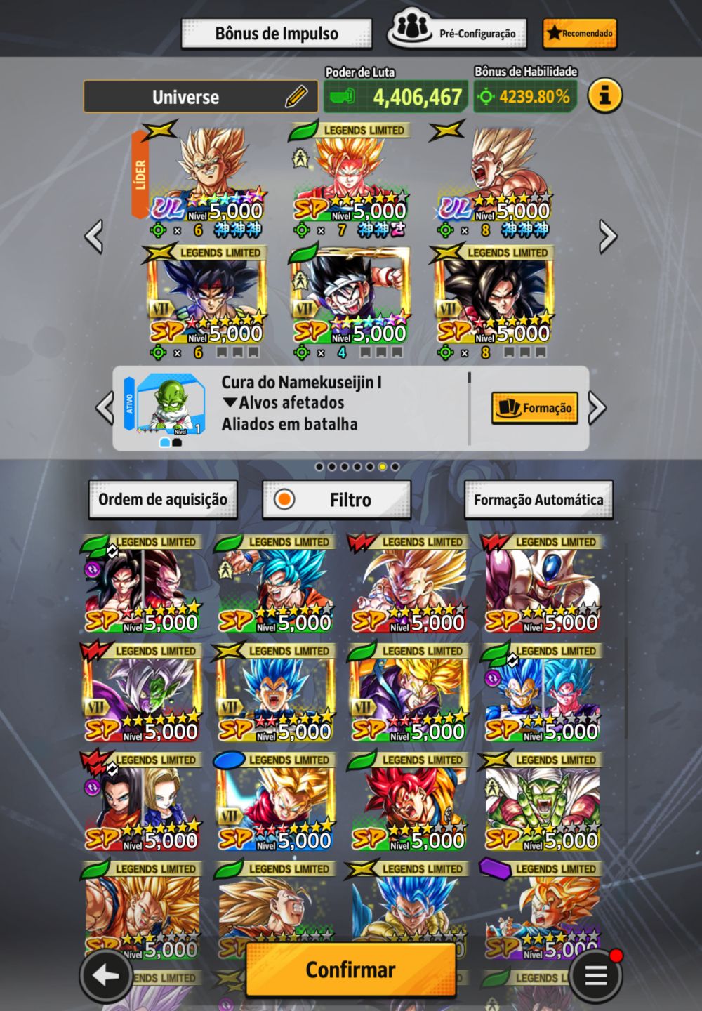 Conta mid game magin vegeta full 14 e hit full 14