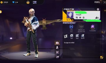 CONTA FF LVL 15 | CARTÃO TROCA NICK + AUG ECLIPSE + 37K OURO