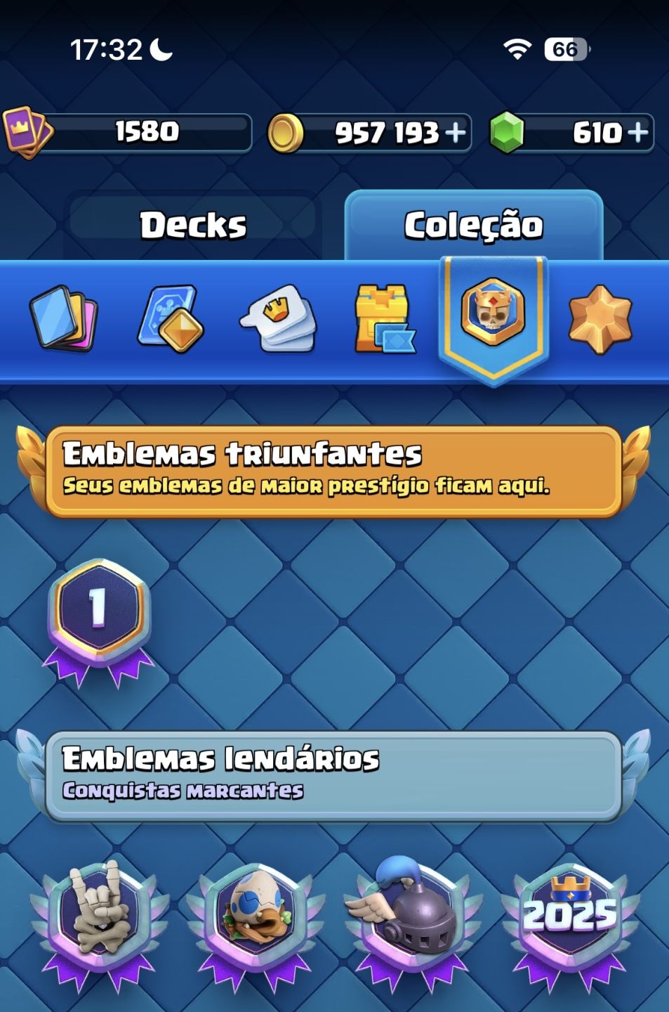 CONTA CLASH ROYALE - ACESSO FULL PERMANENTE (ITENS EXCLUSIVOS)