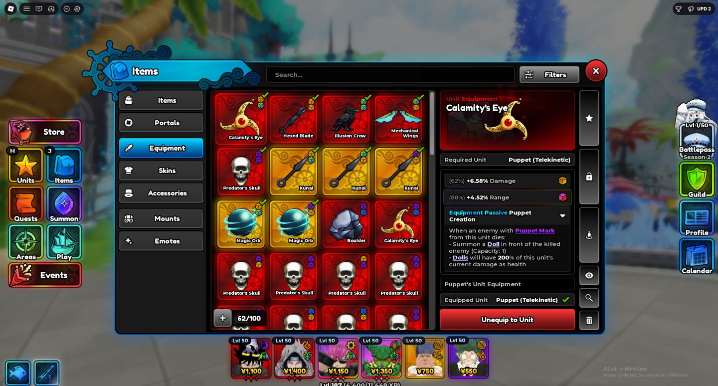 Conta de Anime Expeditions muito forte! Megumi Unbound e Gowther Unbound e mais!