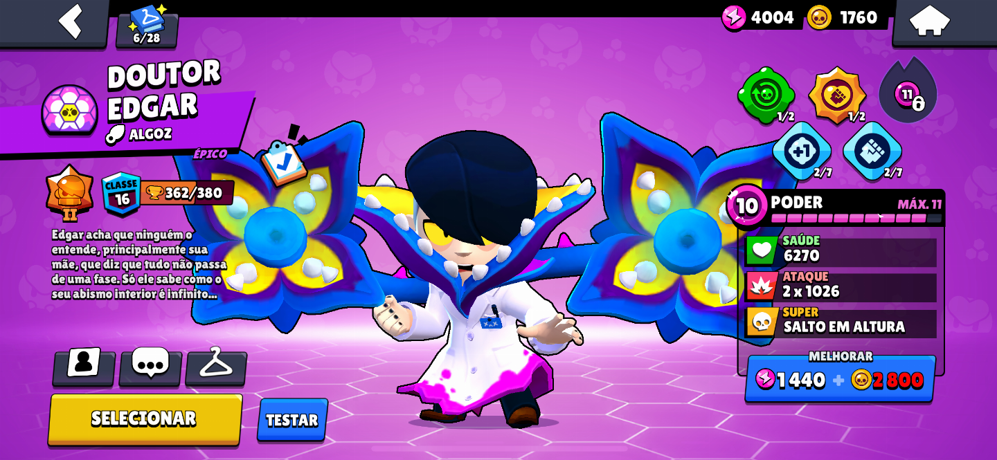 Conta de clash Royale é braw stars