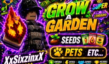 GROW A GARDEN 2 frutas, dinheiro e pets