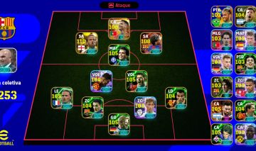 Conta efootball novo Harry Kane, CR7 big time, Yamal big time e Messi big time