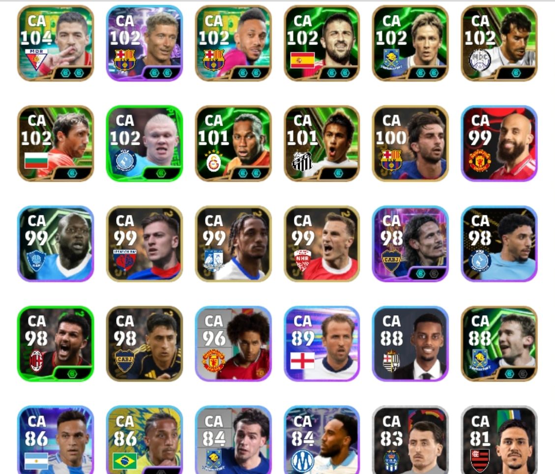 Conta efootball muita braba