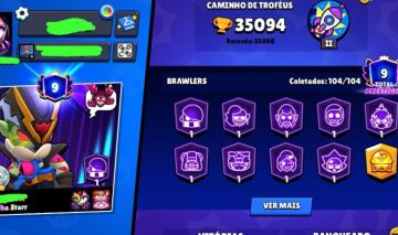 Brawl Stars | Todos os Brawlers | 9 Prestígios | Competição Global