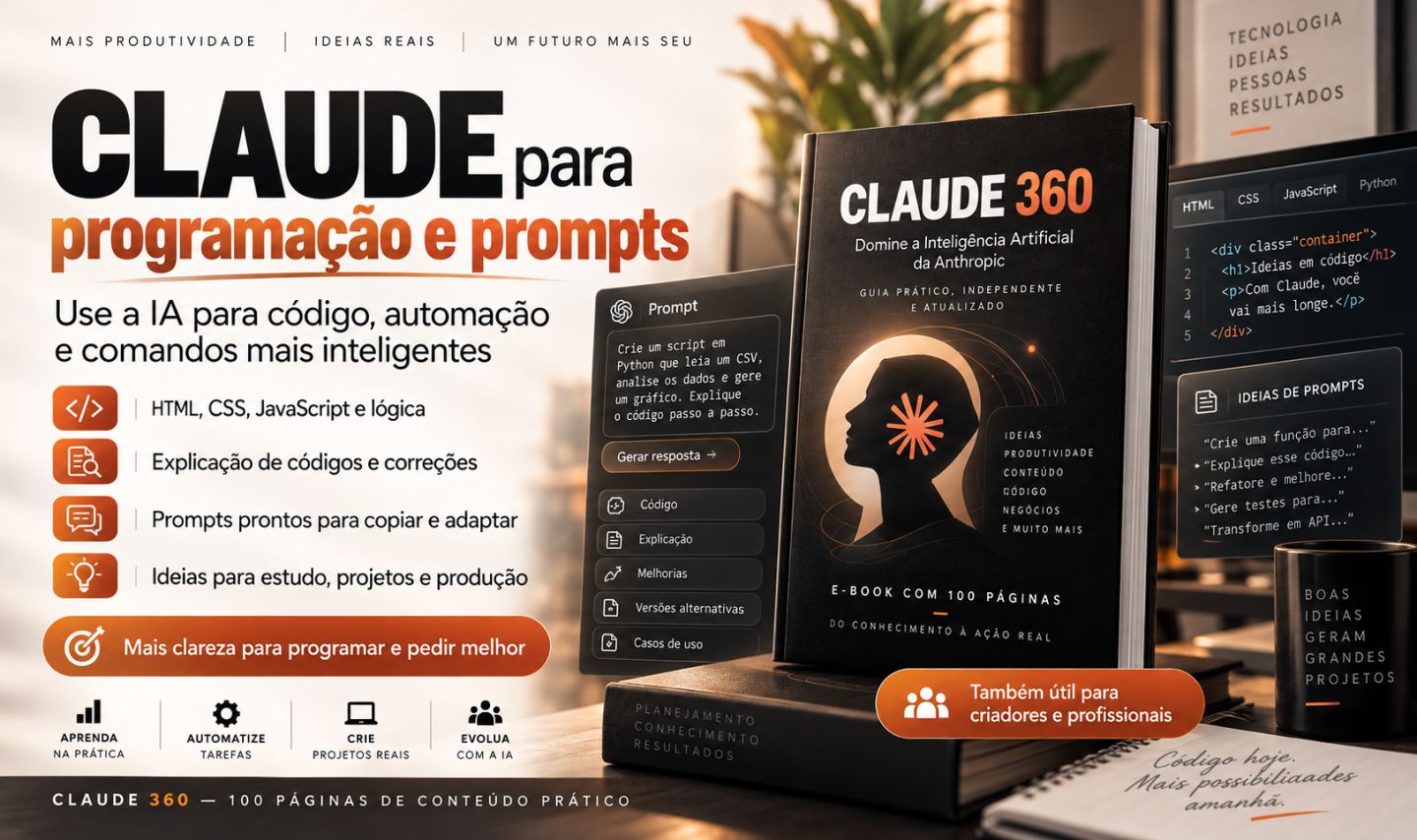 CLAUDE 360 Domine a Inteligência Artificial da Anthropic