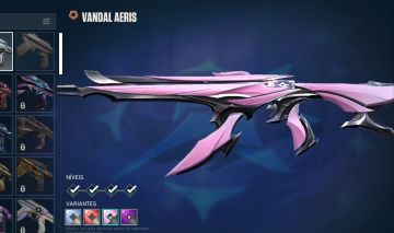 VANDAL AERIS + FACA LEQUE + ELO OURO