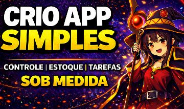 [SERVIÇO] App simples para tarefas do dia a dia