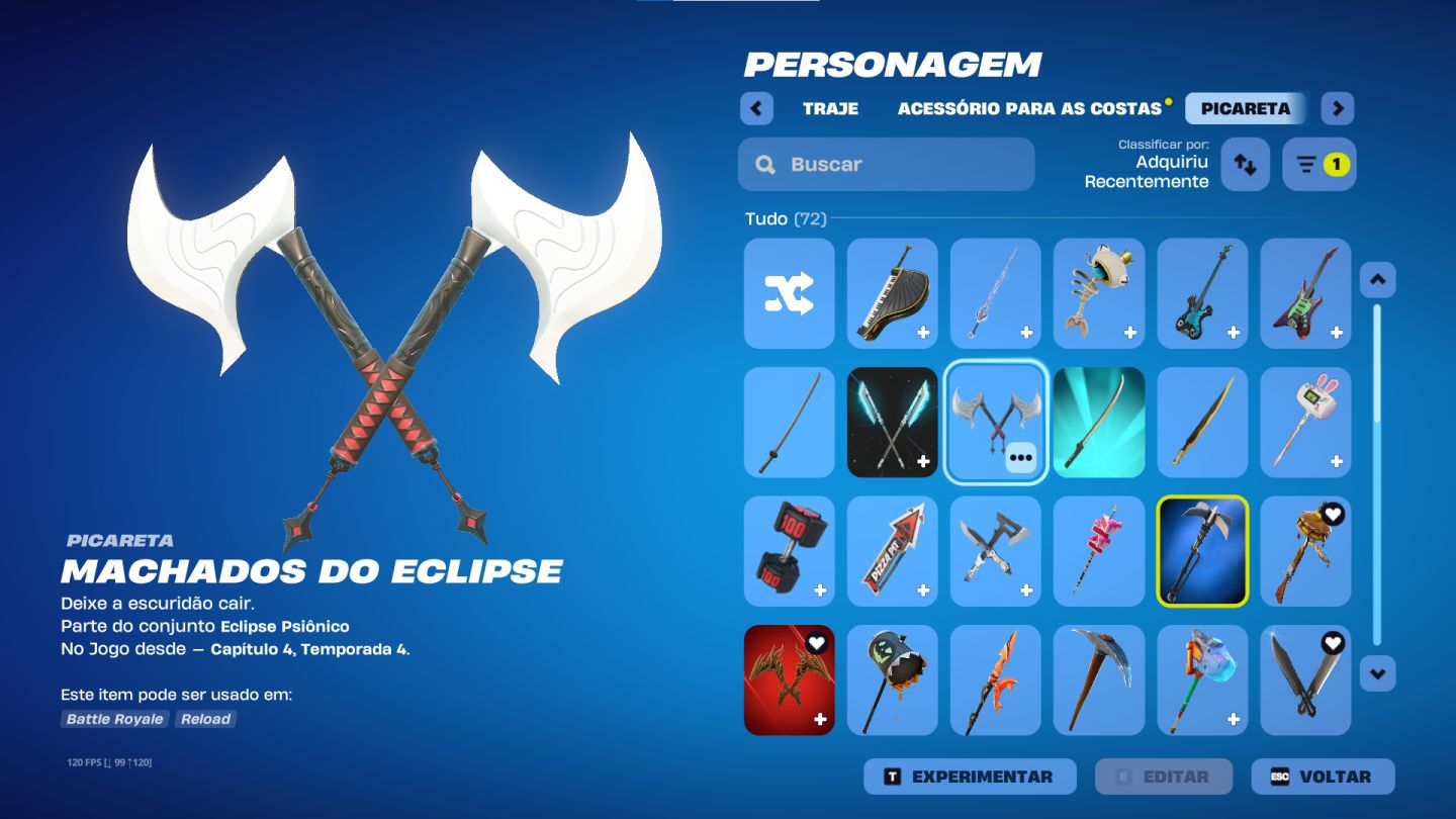 Conta FORTNITE com o TRAVIS SCOTT com os 2 Emotes Dele!