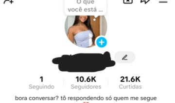 CONTA TIK TOK 10K DE SEGUIDORES " PODE MONETIZAR" ( QUALIDADE+ENGAJAMENTO)