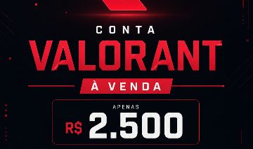 CONTA VALORANT ASC 1 COM MAIS DE R$4.000 DE GASTOS. FACA VCT E ETC..