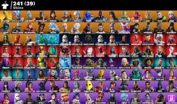 Conta super tryhard com 241 skins + midas de ouro + super tryhard
