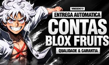 [PROMOÇÃO] CONTAS BLOXFRUITS | RAÇA V4, GODHUMAN, FRUTAS - ROBLOX - BLOX FRUITS