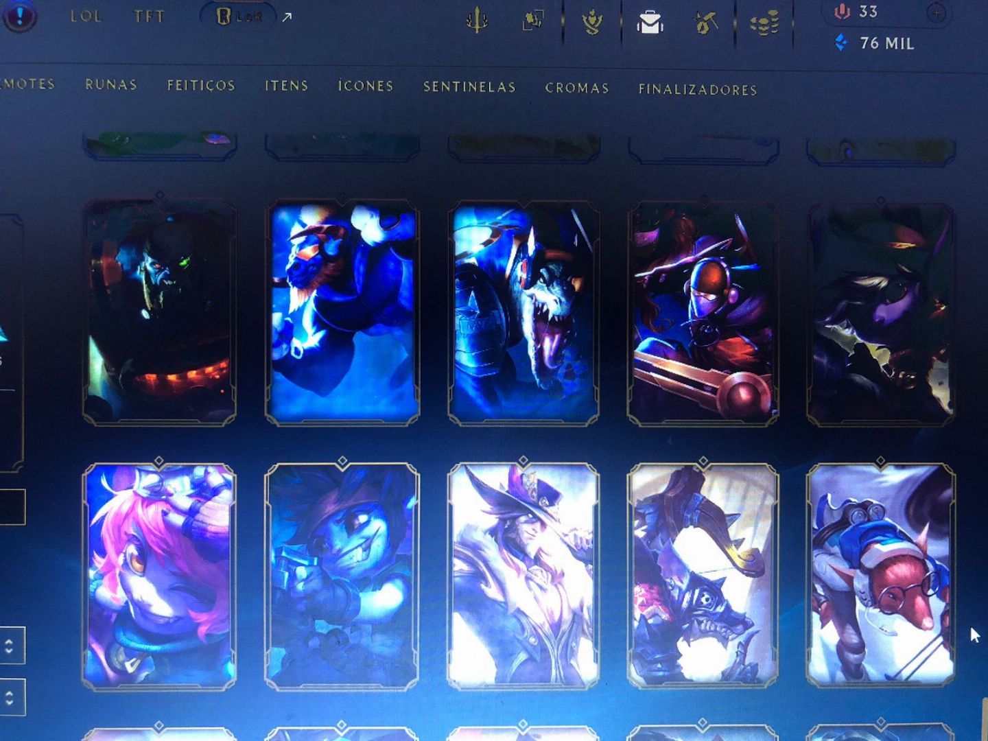 CONTA LOL 11 ANOS DE CRIAÇÃO
