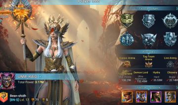 Conta Raid: Shadow Legends | UNM 1 Key | Hydra Hard | Muitos Recursos
