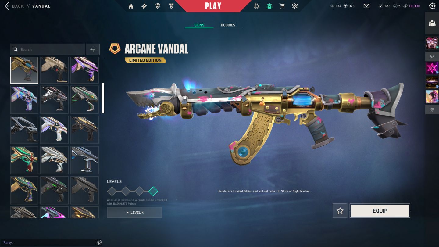 Conta valorant full acesso - Valor negociável - Total gasto: R$6526.40