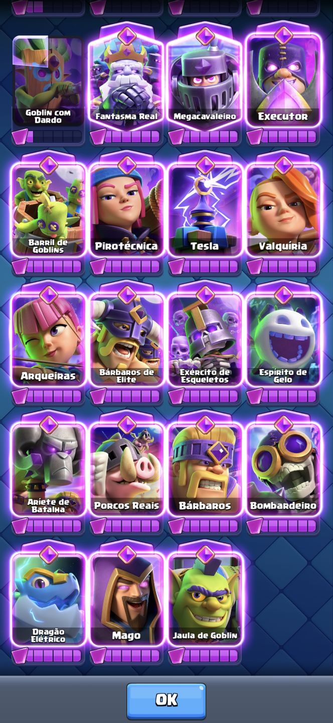 CONTA UPADA DE CLASH ROYALE E BRAWL STARS