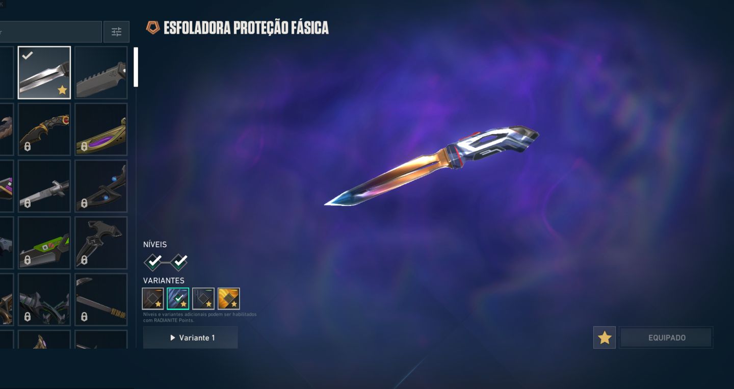 Conta dima 1 com faca phaseguard