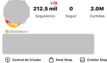 CONTA KWAI 212K MONETIZADA!!!