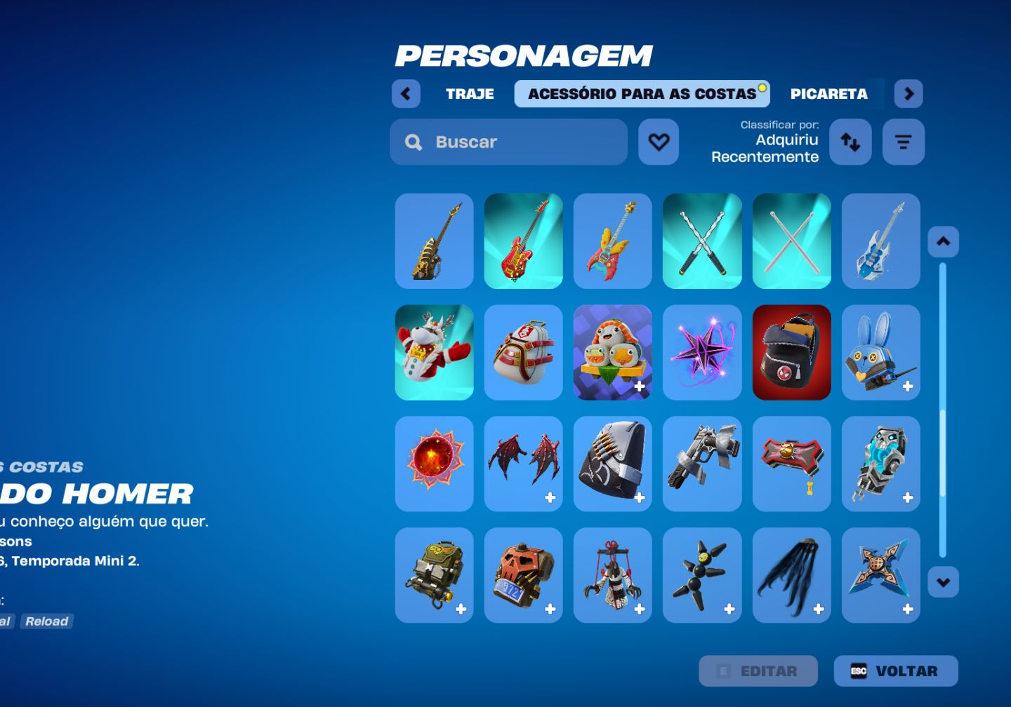 CONTA DE FORTNITE COMPLETA
