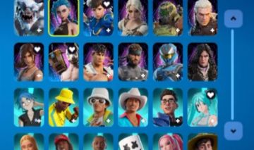 CONTA FORTNITE COM MAIS DE 500 SKINS TRYHARDS, CHUN LI, JINX, JOHN WICK E LARA C