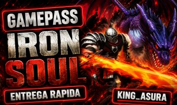 Alma De Ferro / Iron Soul (GAMEPASS!!) 75% OFF!! GARANTA JÁ!