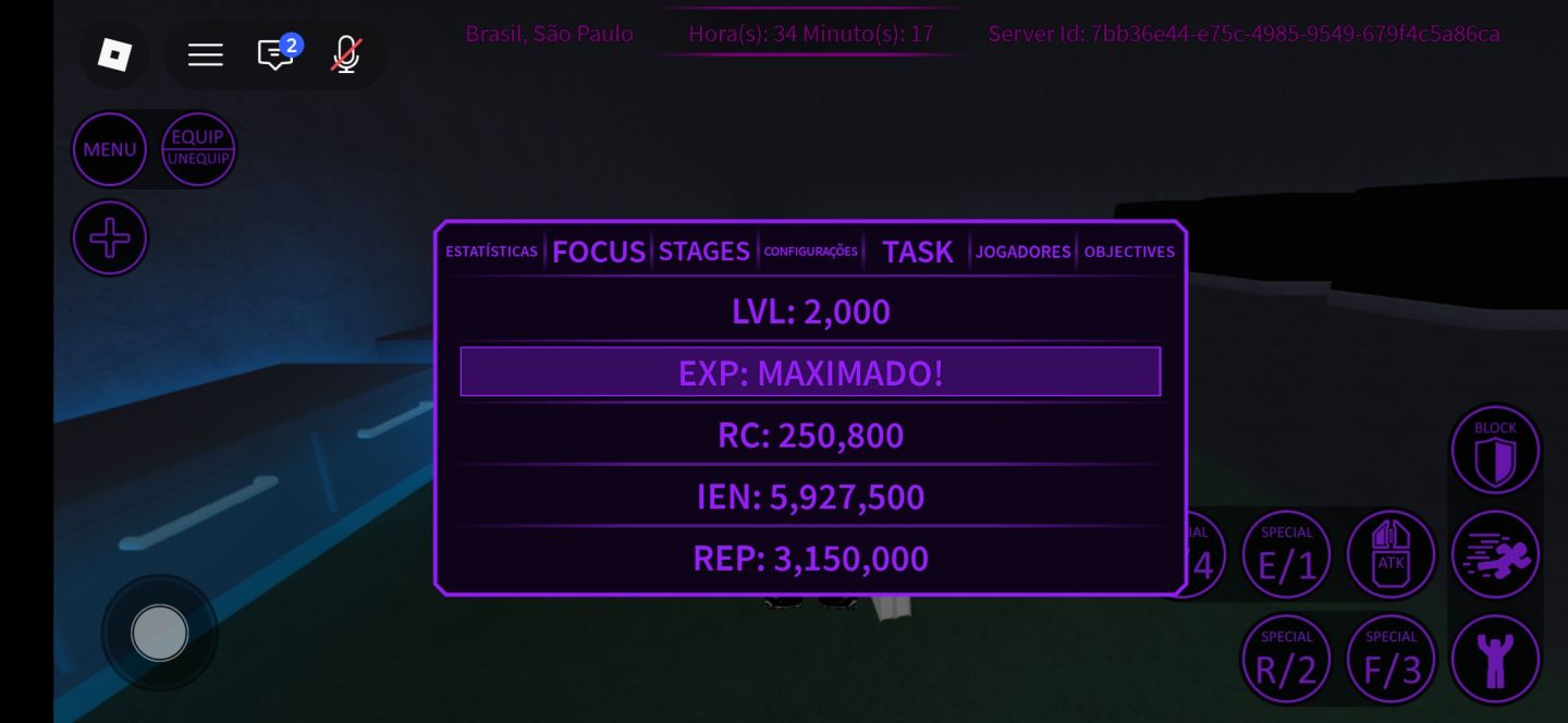 Roblox Blox Fruits Lv 2800 + TTK, CDK e Hallow Scythe