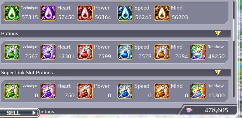 BBS/ 50510 Orbs/ Gremmy - Grimm- Ulqui/1036 BBS/ 7937 Accessory Tickets