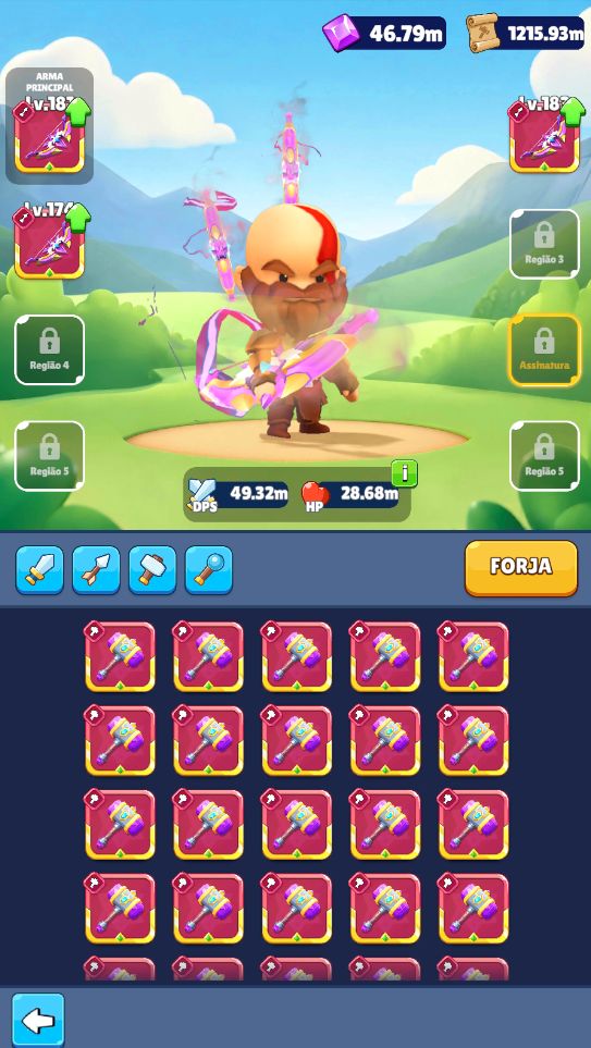 SKULL HERO XP FARM RPG | GEMAS + PERGAMINHOS DE MELHORIA | ENTREGA RÁPIDA