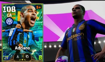 Conta Efootball com Adriano Imperador 108+Moedas Efootball