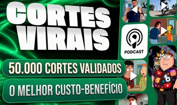 [Melhor preço do site] 50k Cortes virais VALIDADOS!! Promoção RELÂMPAGO!!