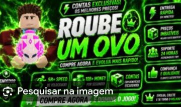 Conta com 1b de velocidade no roubei um ovo
