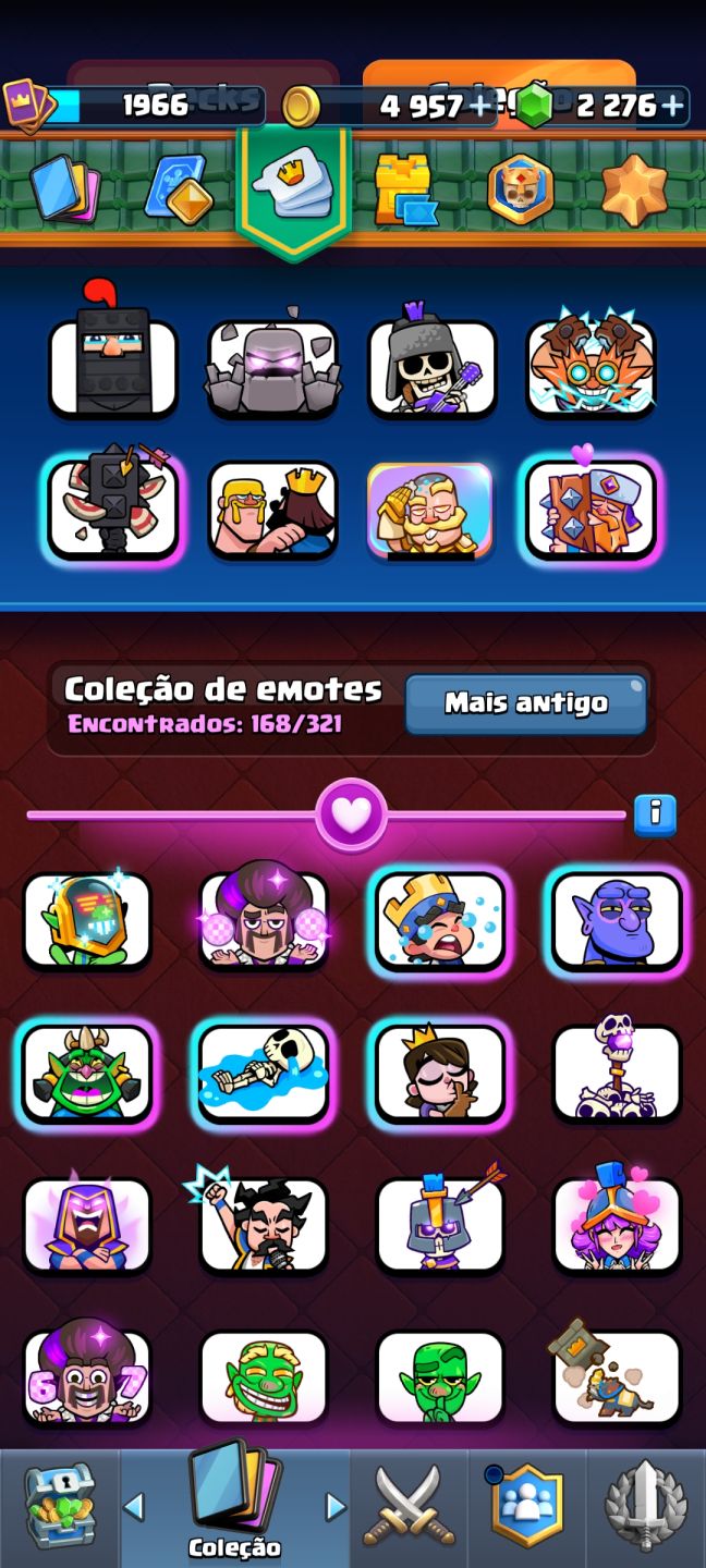 CONTA CLASH ROYALE | 13.000 TROFÉUS | 21 CARTAS NÍVEL 16 | 25 EVOS |