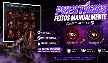 PRESTÍGIOS DEAD BY DAYLIGHT (100% MANUAL)