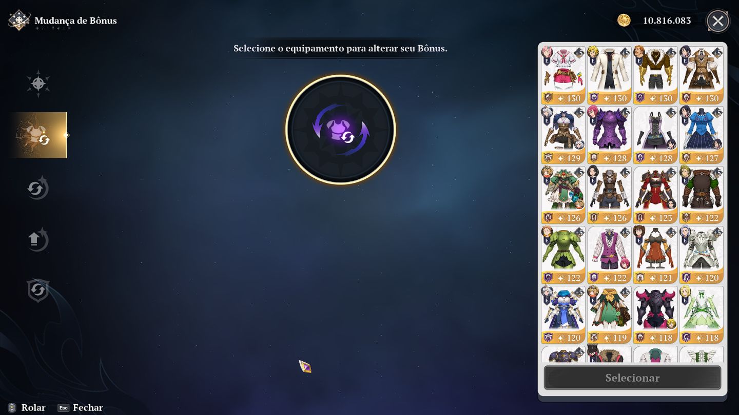 CONTA NANATSU peguei o ban p6 e parei de jogar mt coisa tem na conta