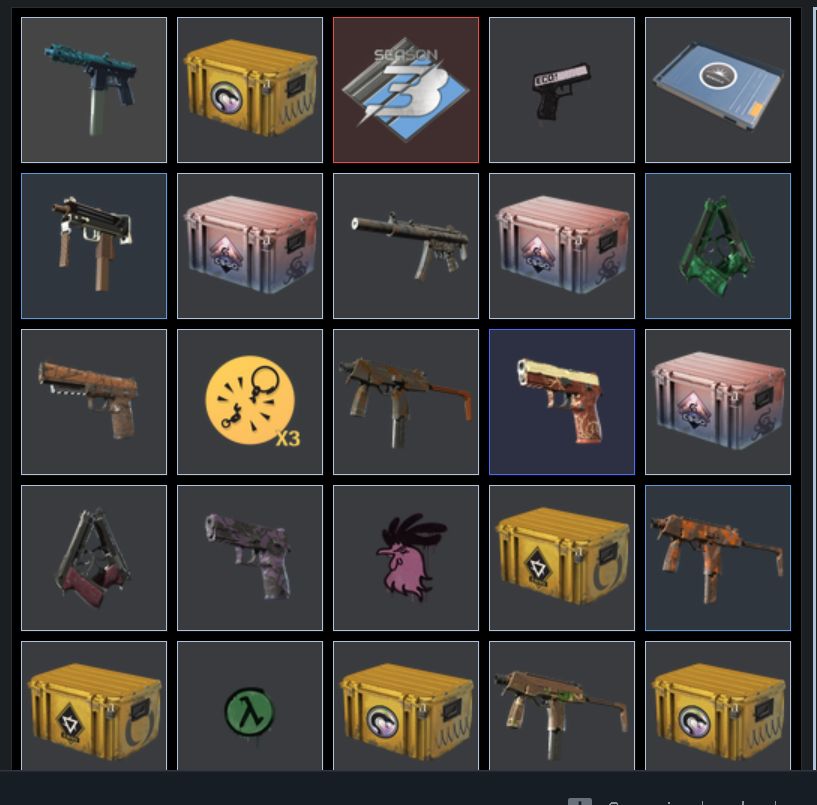 CS2 PRIME + SKINS E CAIXAS