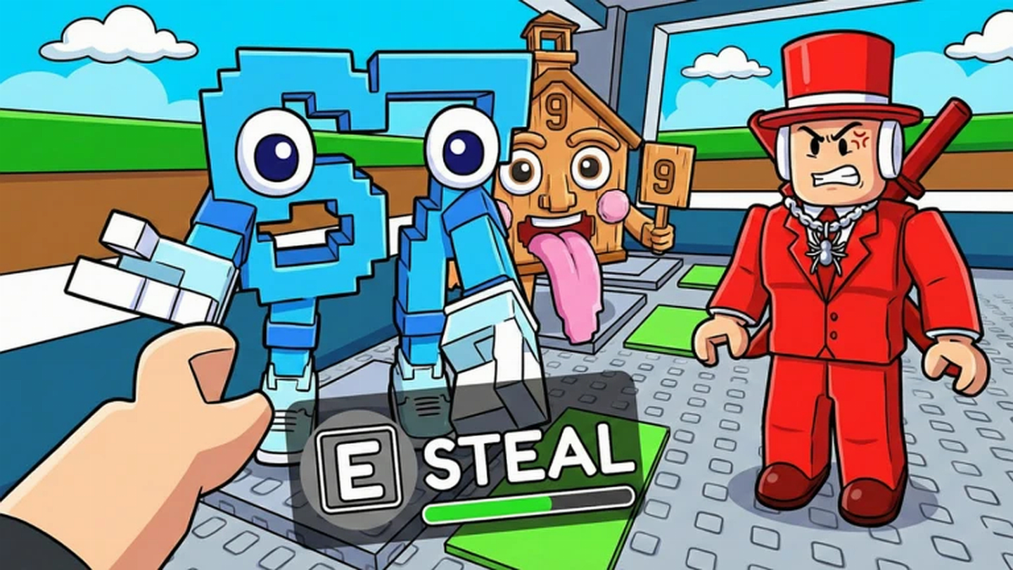 STEAL THE BRAINROT BASE / ROUBE A BASE BRAINROT (BRAINROTS DE ADMINISTRADOR!!!)